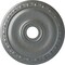 Ekena Millwork Jackson Ceiling Medallion (Fits Canopies up to 5 1/8"), Hnd-Painted Platinum, 20"OD x 3 5/8"ID x 1"P CM20JAPLS - alternate 1